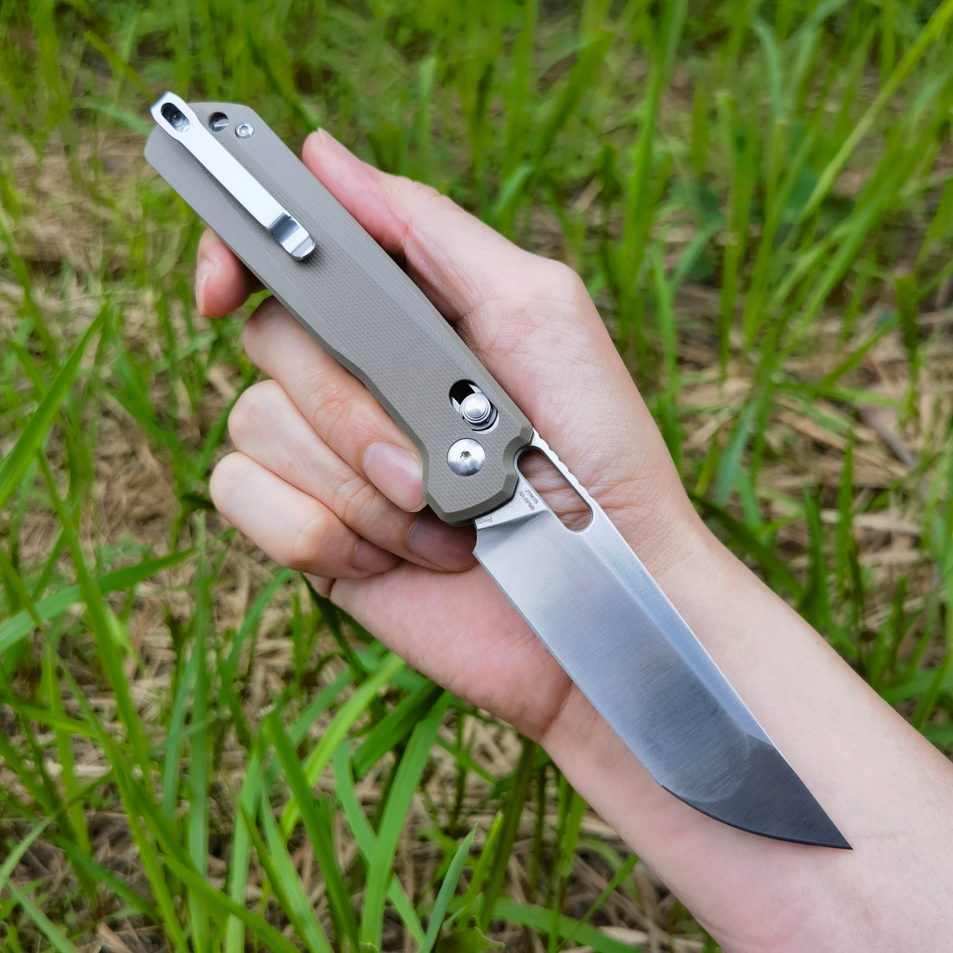 CJRB Bellona Prototype J1947 AR-RPM9 Steel Blade Folding Knives