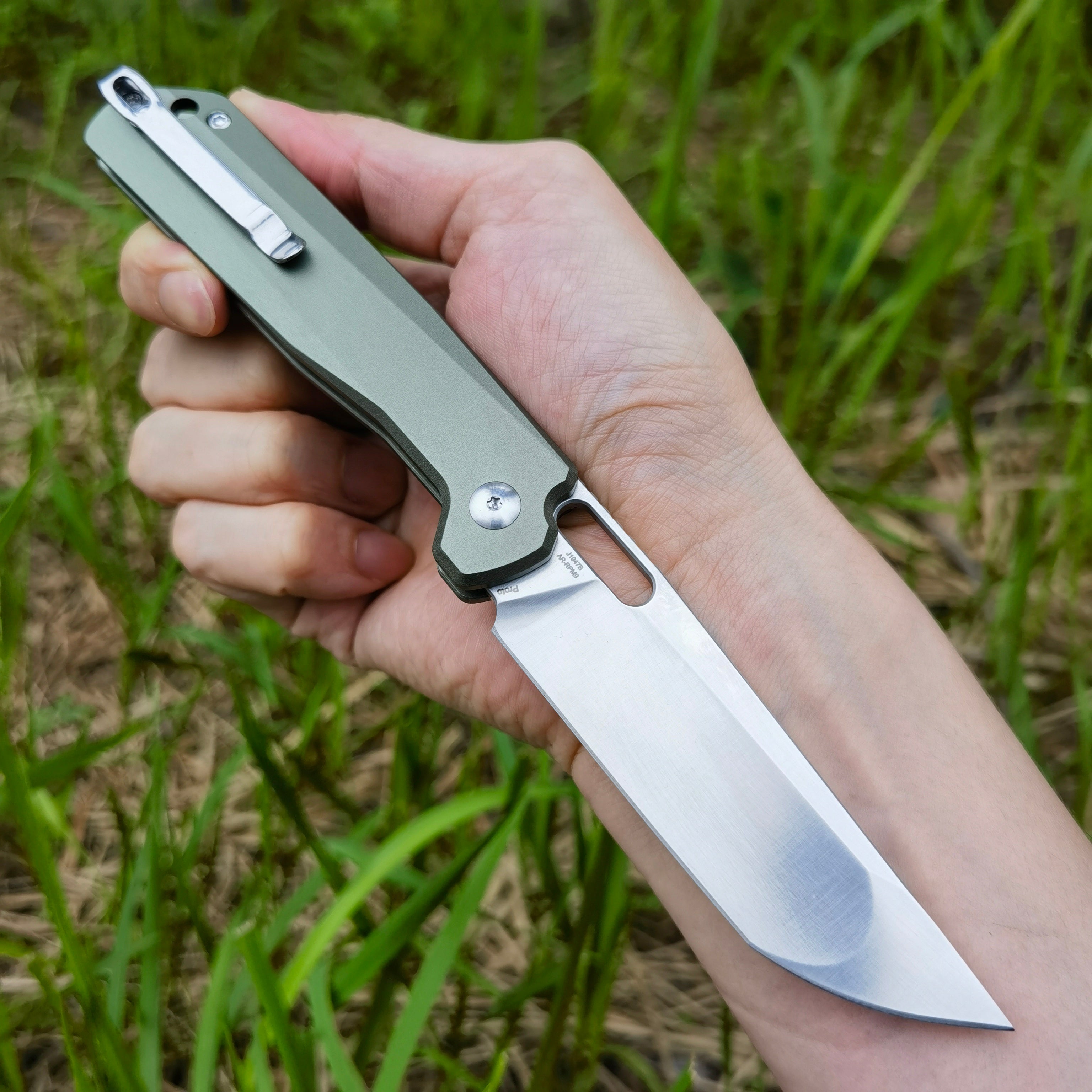 CJRB Bellona Prototype J1947 AR-RPM9 Steel Blade Folding Knives