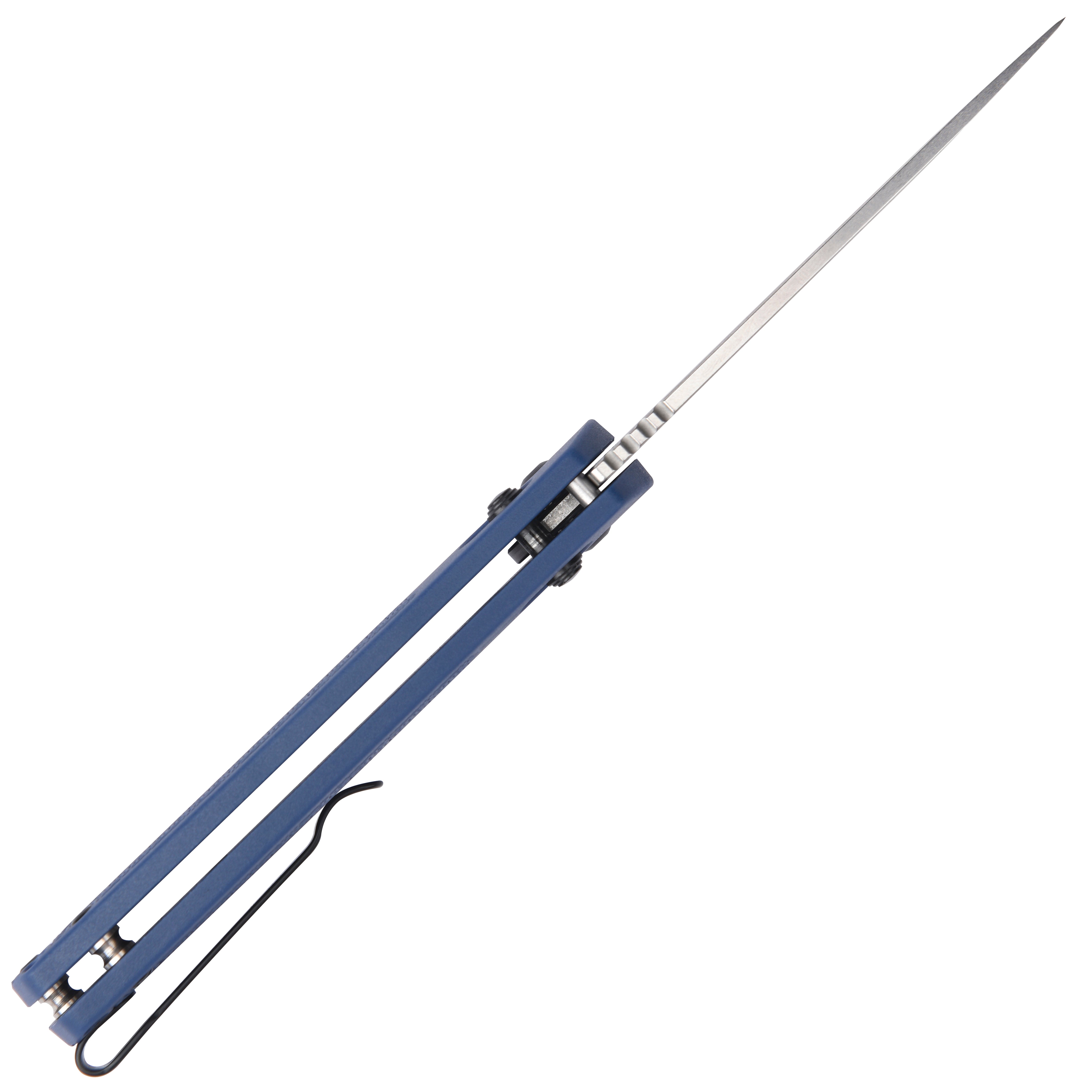 CJRB Acacia J1952 AR-RPM9 Blade Steel FRN Handle Folding Knives - Stone Wash Blade/Blue FRN Handle (J1952-BU)