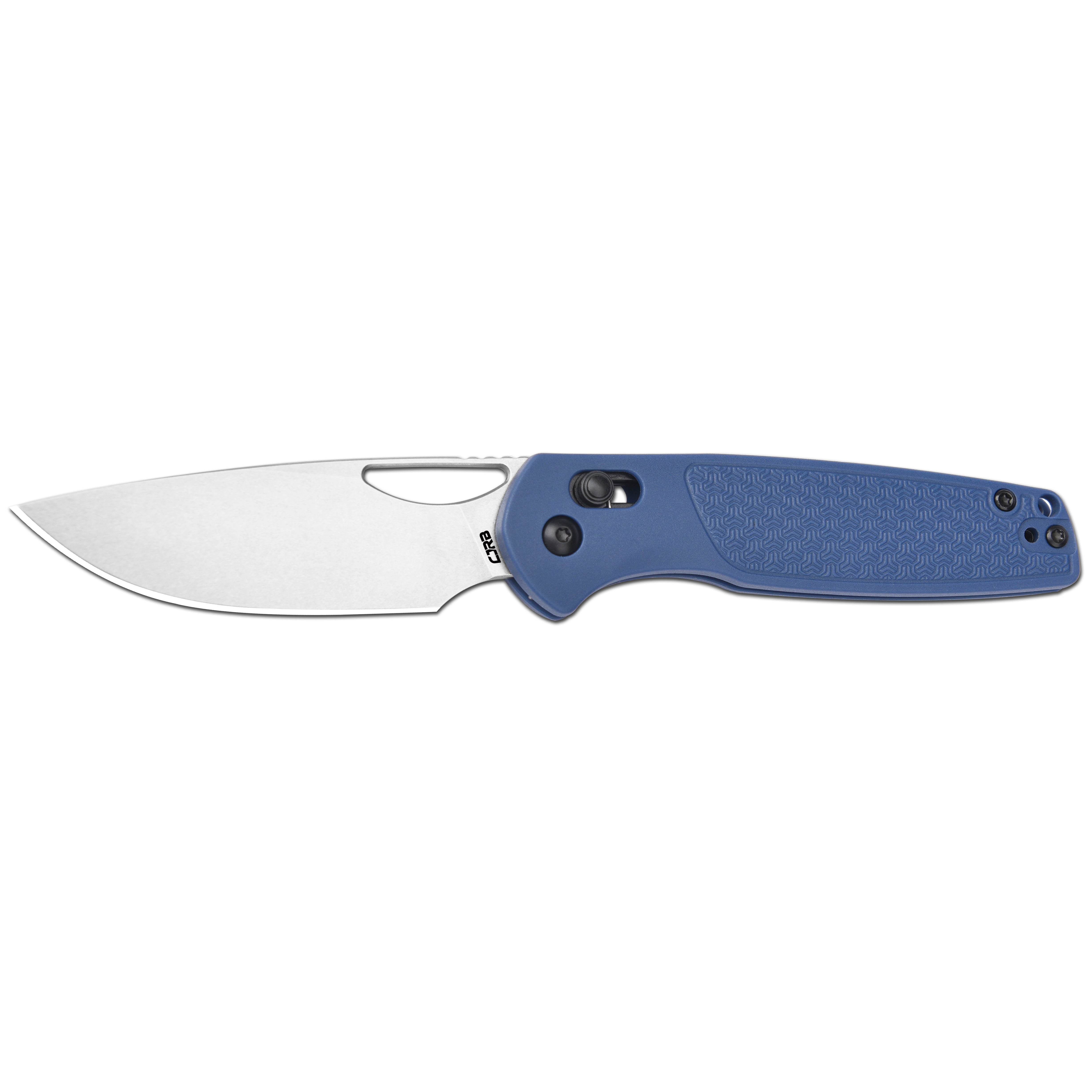CJRB Acacia J1952 AR-RPM9 Blade Steel FRN Handle Folding Knives - Stone Wash Blade/Blue FRN Handle (J1952-BU)