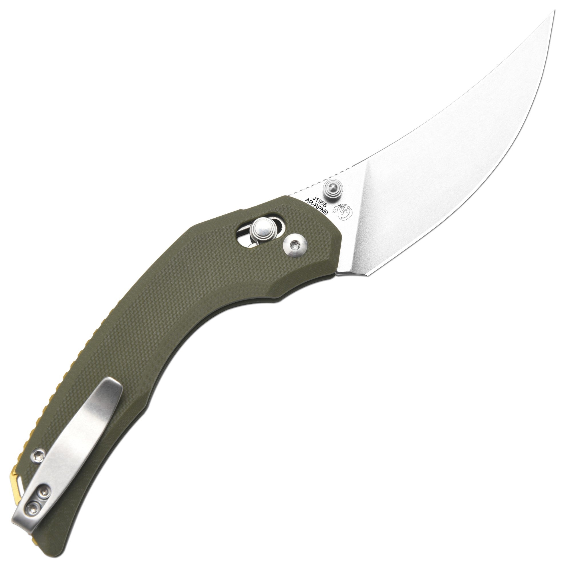 CJRB Nanner J1955 AR-RPM9 Steel Blade G10 Handle Folding Knives