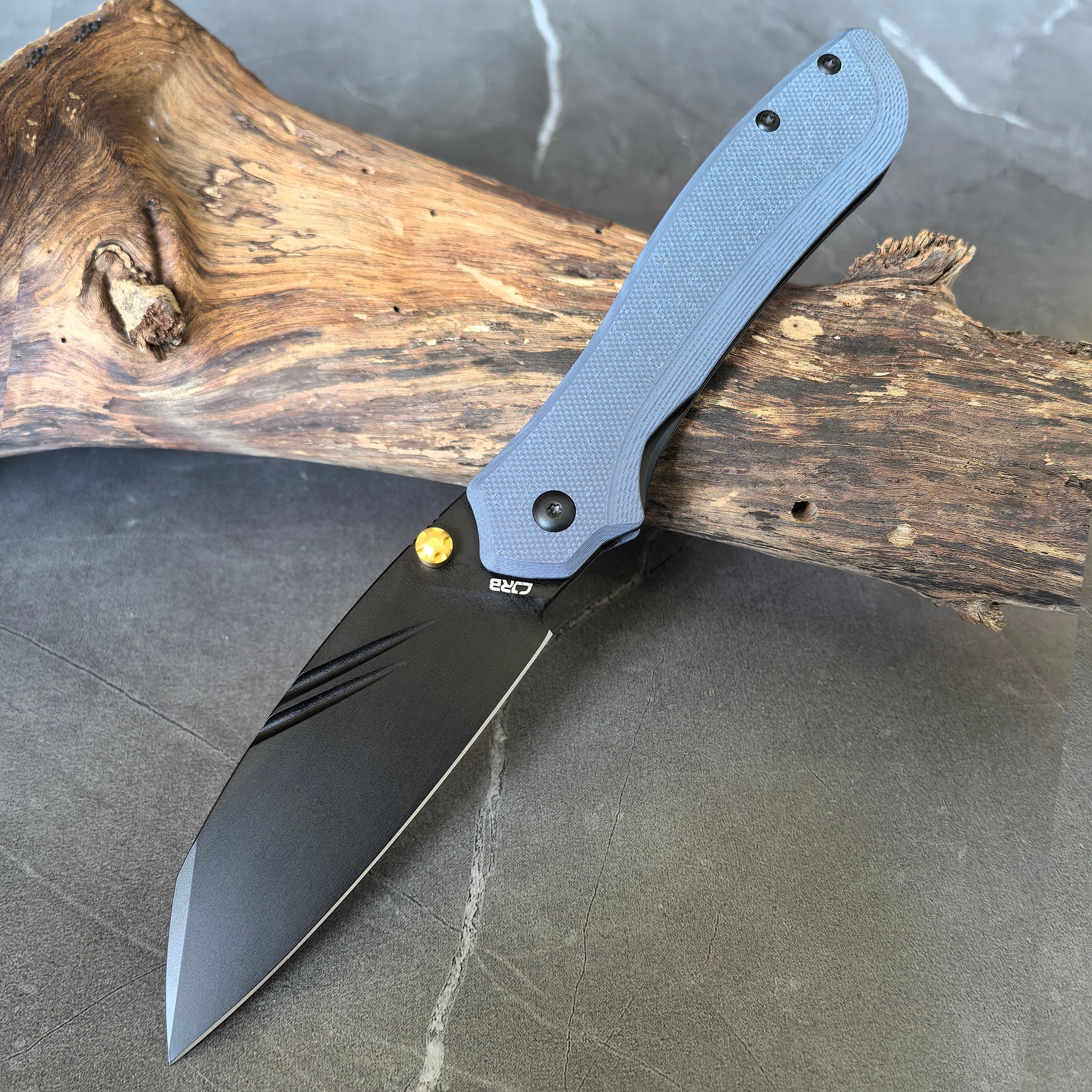 CJRB Fugly Prototype J1957 AR-RPM9 Steel Blade G10 Handle Folding Knives