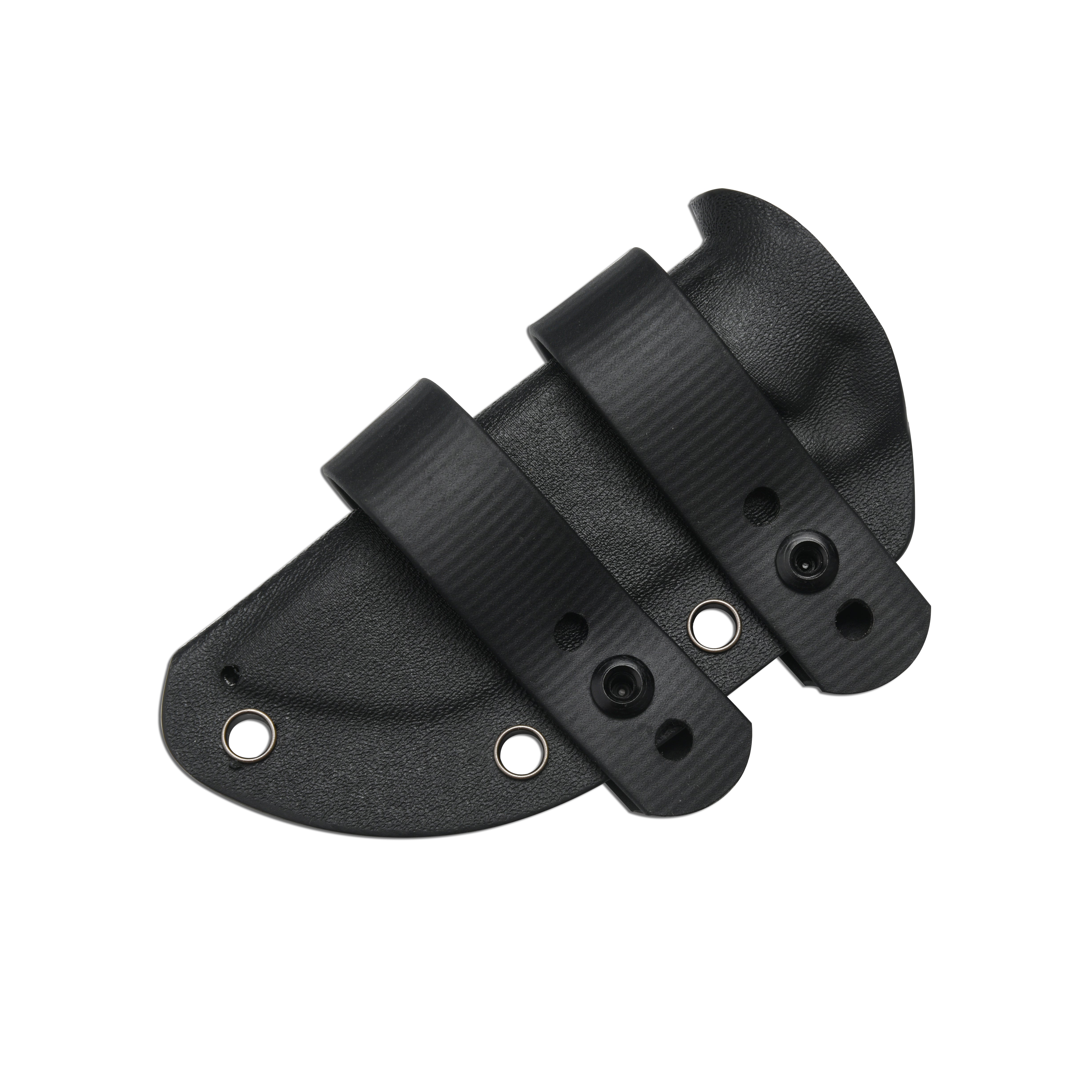 CJRB Mutt J1958 AR-RPM9 Steel Blade Fixed Blade Knives - Black G10 (J1958-BK)