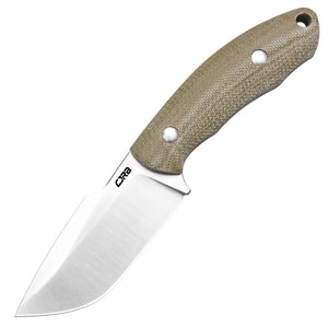 CJRB Mutt J1958 AR-RPM9 Steel Blade Fixed Blade Knives - Mircarta (J1958-ODG)