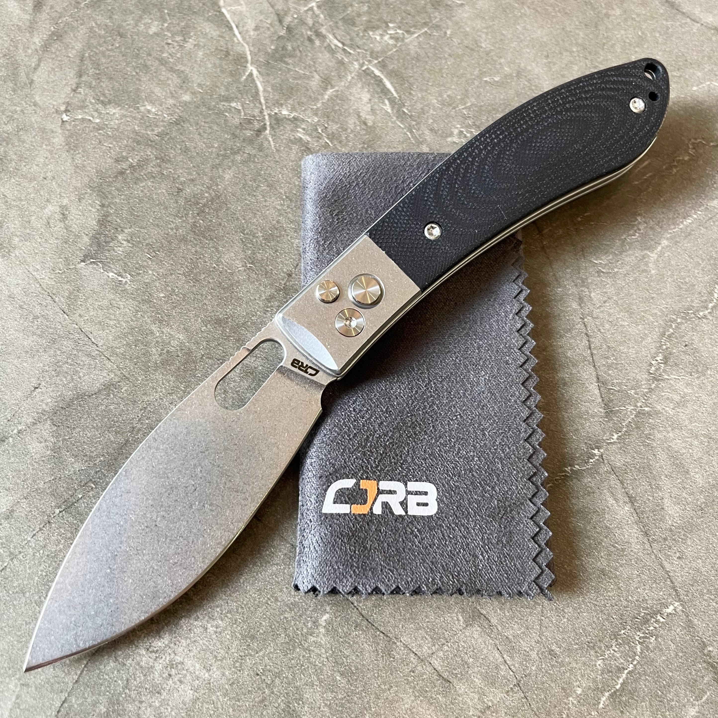 CJRB Prototype Sasaya J1959 AR-RPM9 Steel Blade G10 Handle Folding Knives