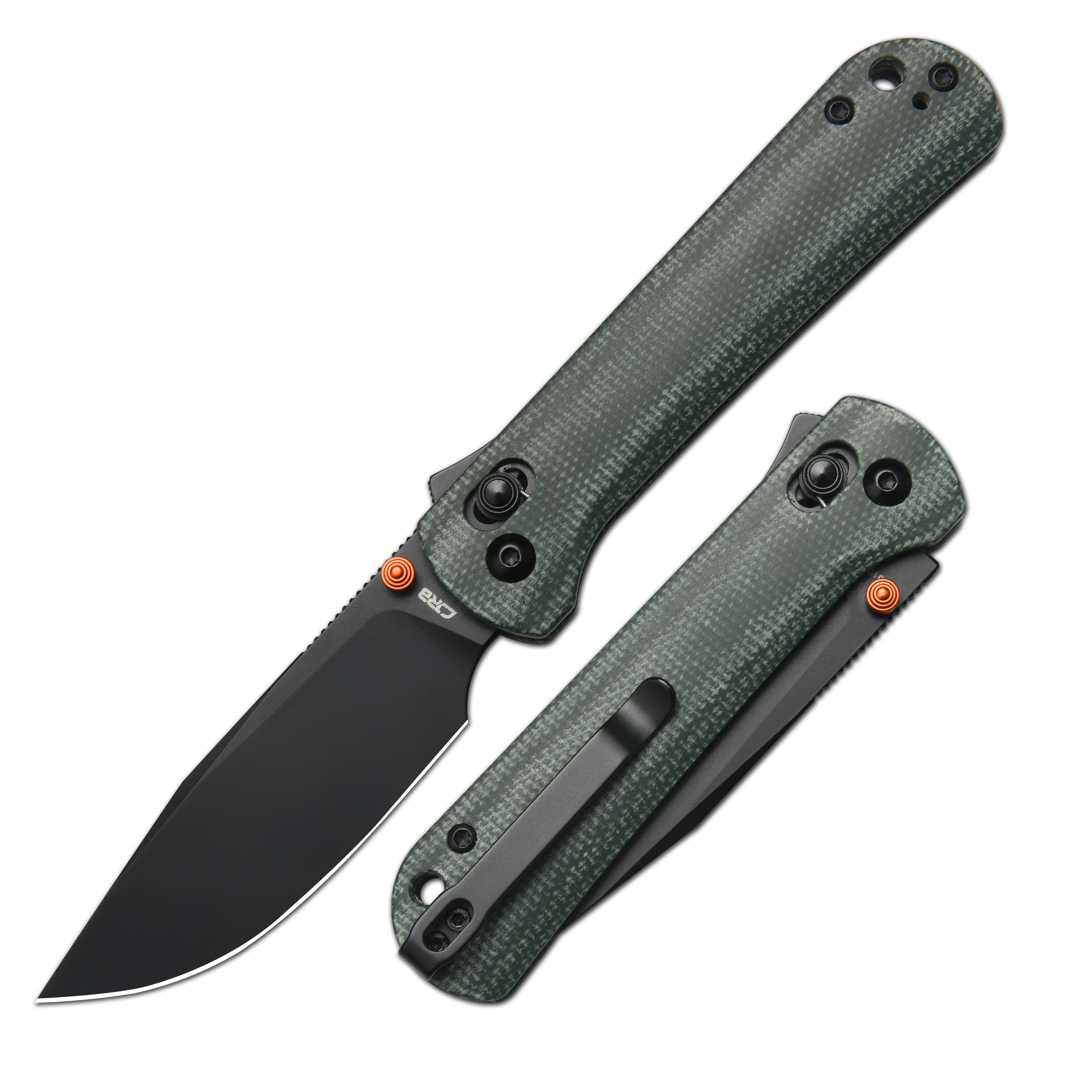 CJRB Bolt J1960G S90V Steel Blade Micarta Handle Folding Knives
