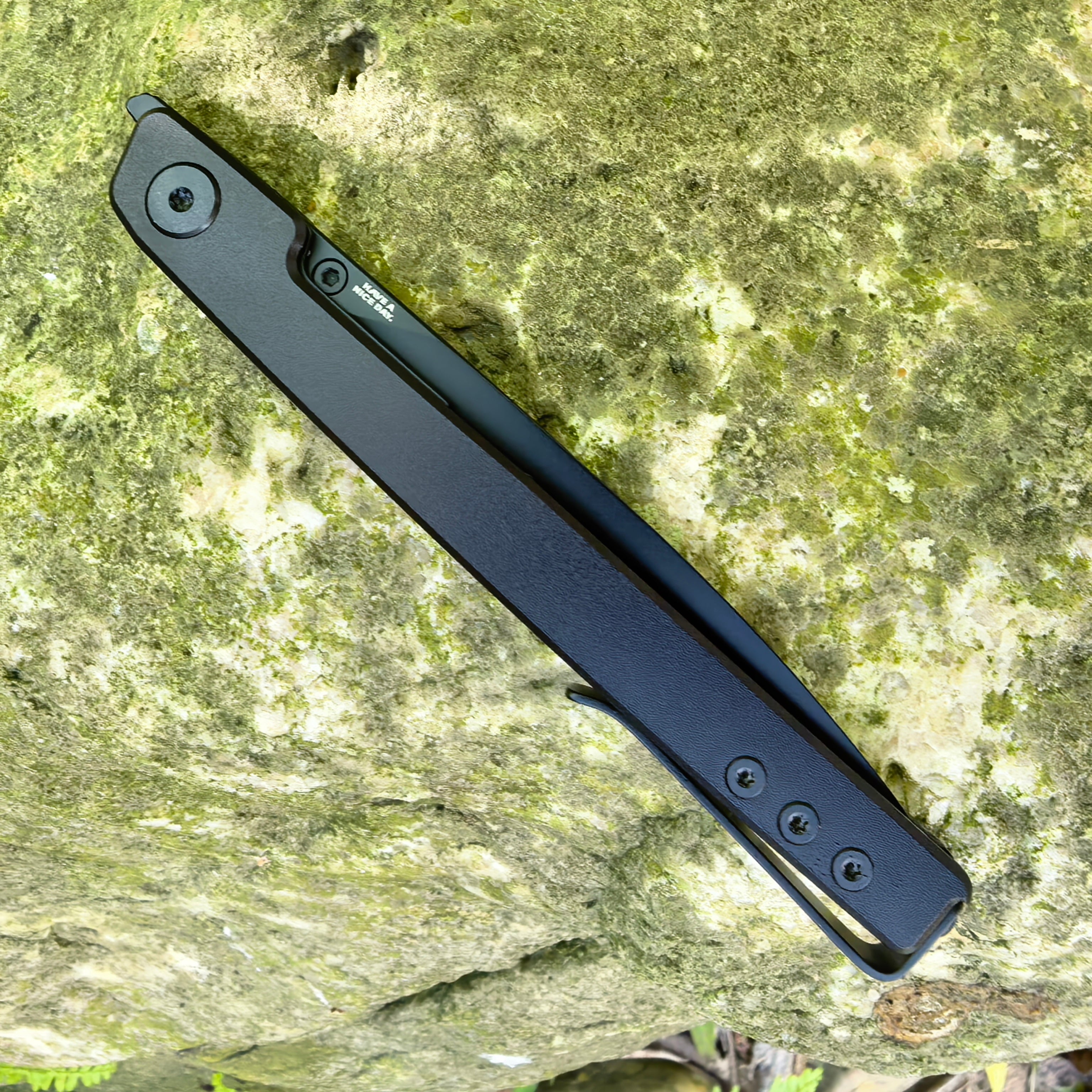 CJRB Prototype Lanky J1965 AR-RPM9 Steel Blade Aluminum Handle Folding Knives
