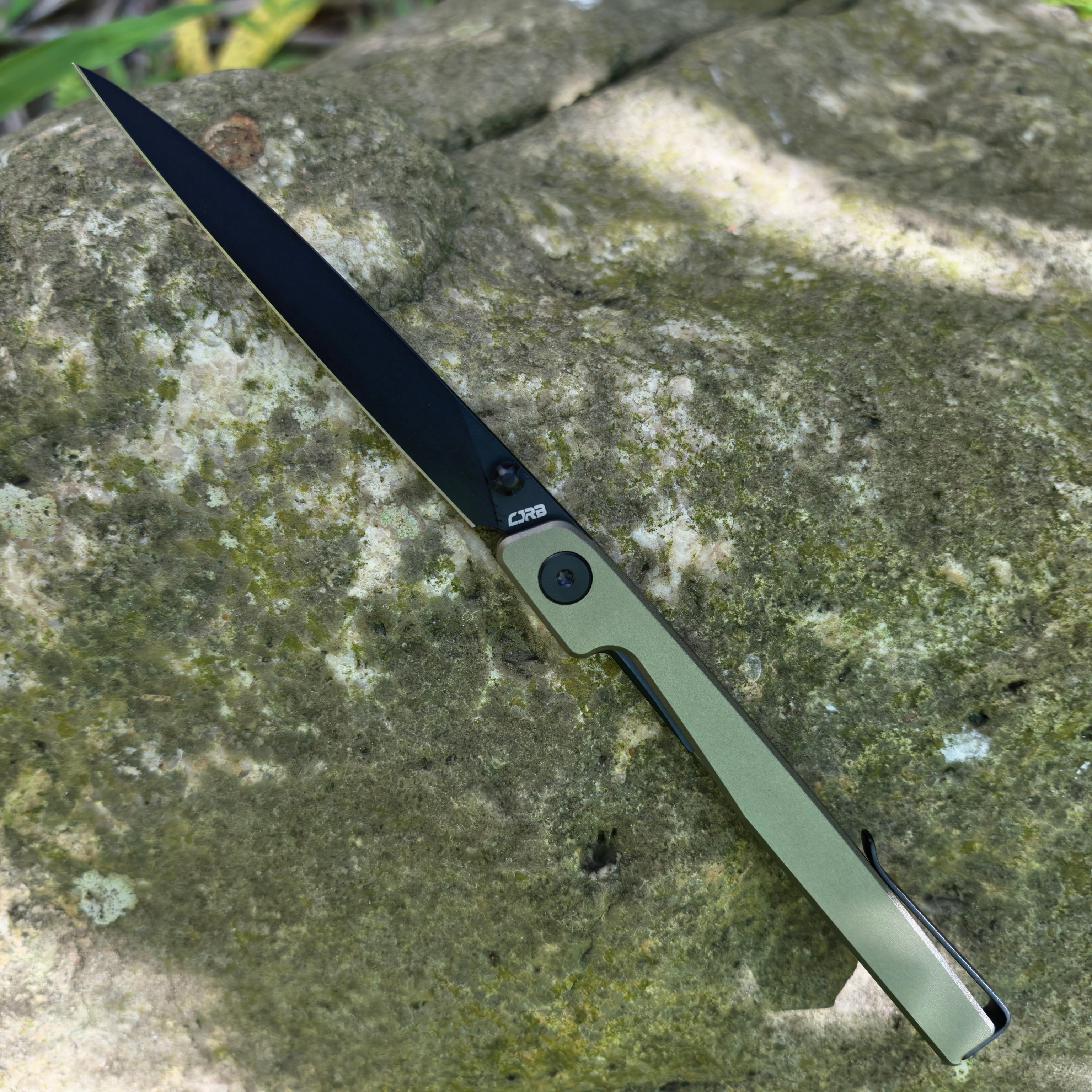 CJRB Prototype Lanky J1965 AR-RPM9 Steel Blade Aluminum Handle Folding Knives