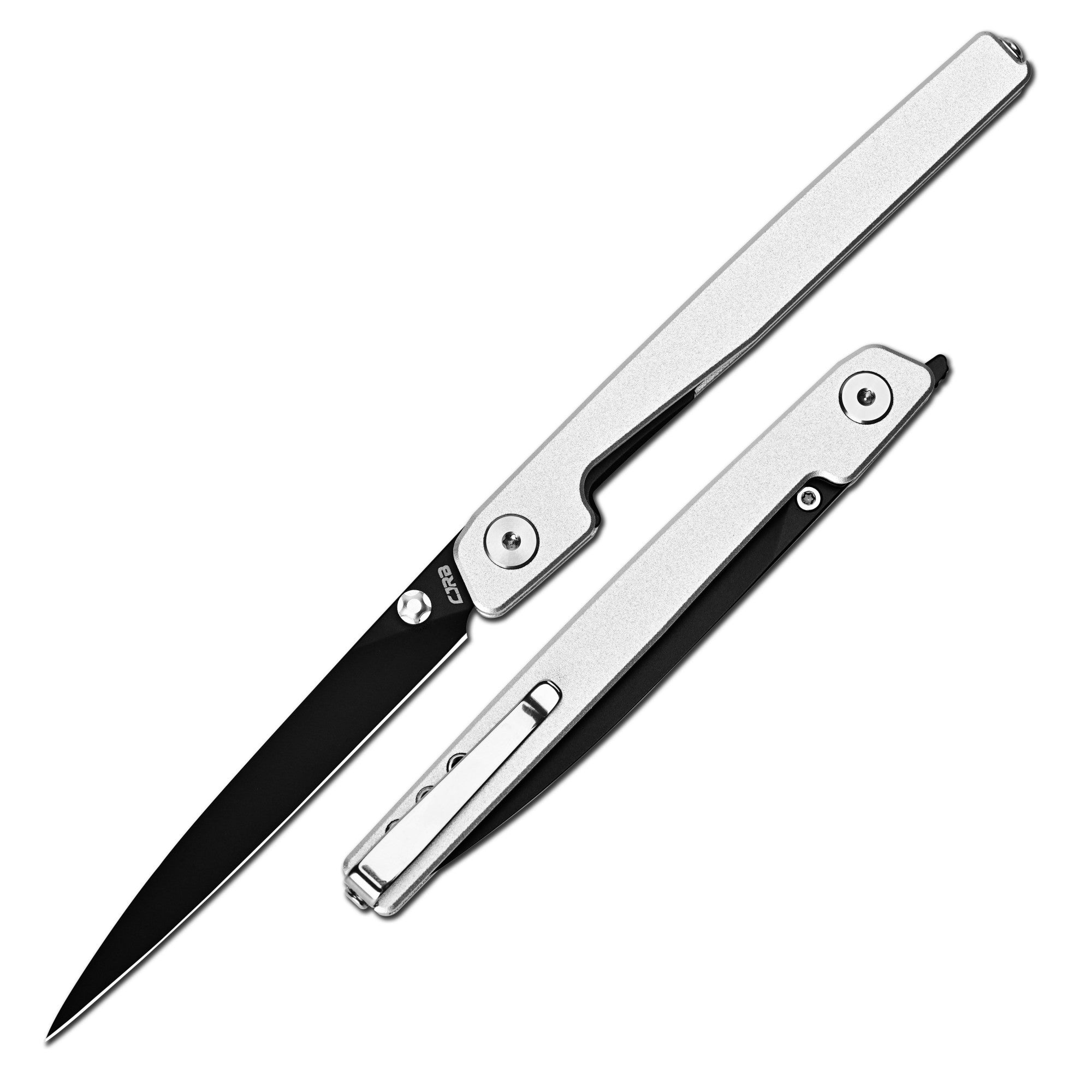 CJRB Lanky J1965-SLV 14C28N Folding Knife
