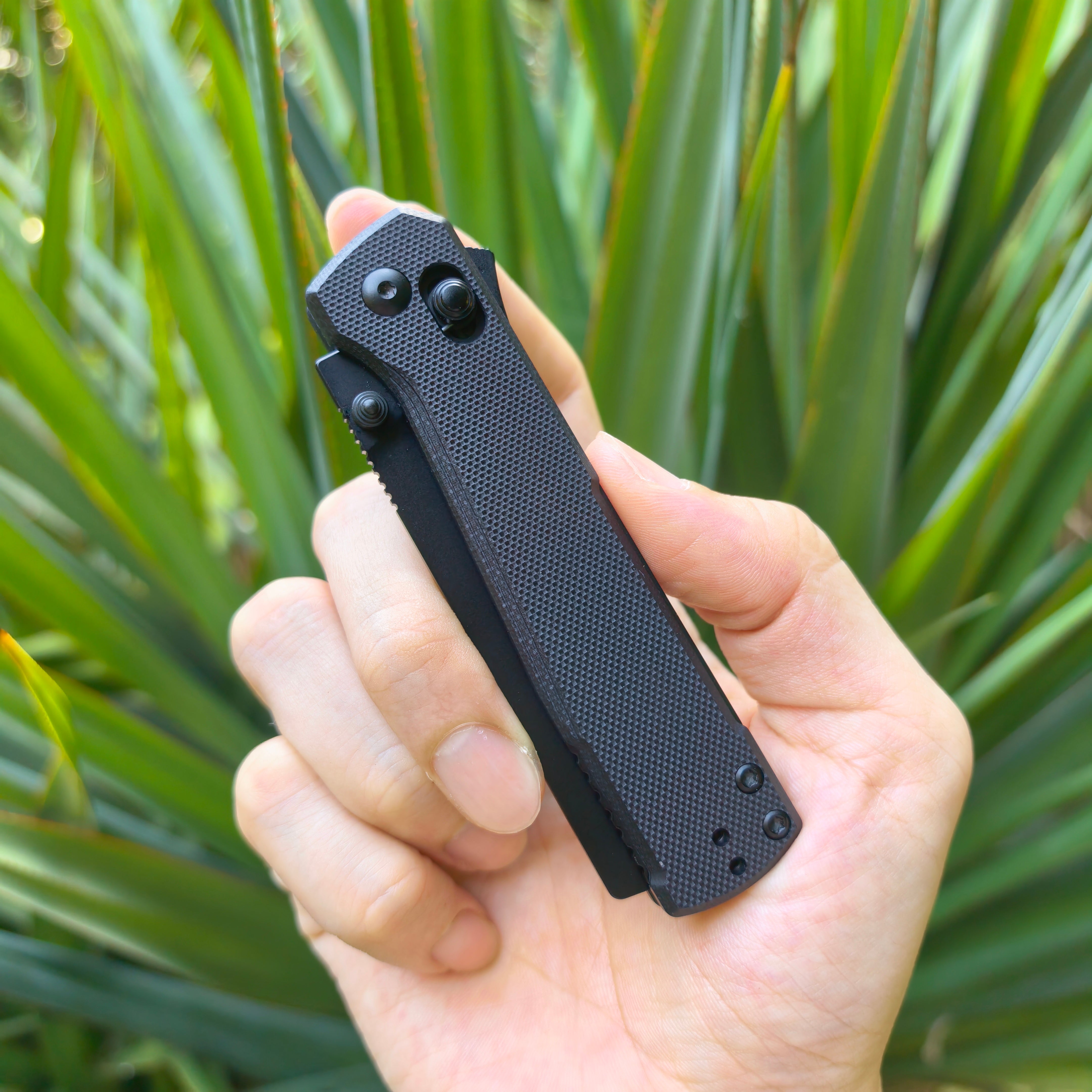 CJRB  Prototype Breech J1968 AR-RPM9 Steel Blade G10 Handle Folding Knives