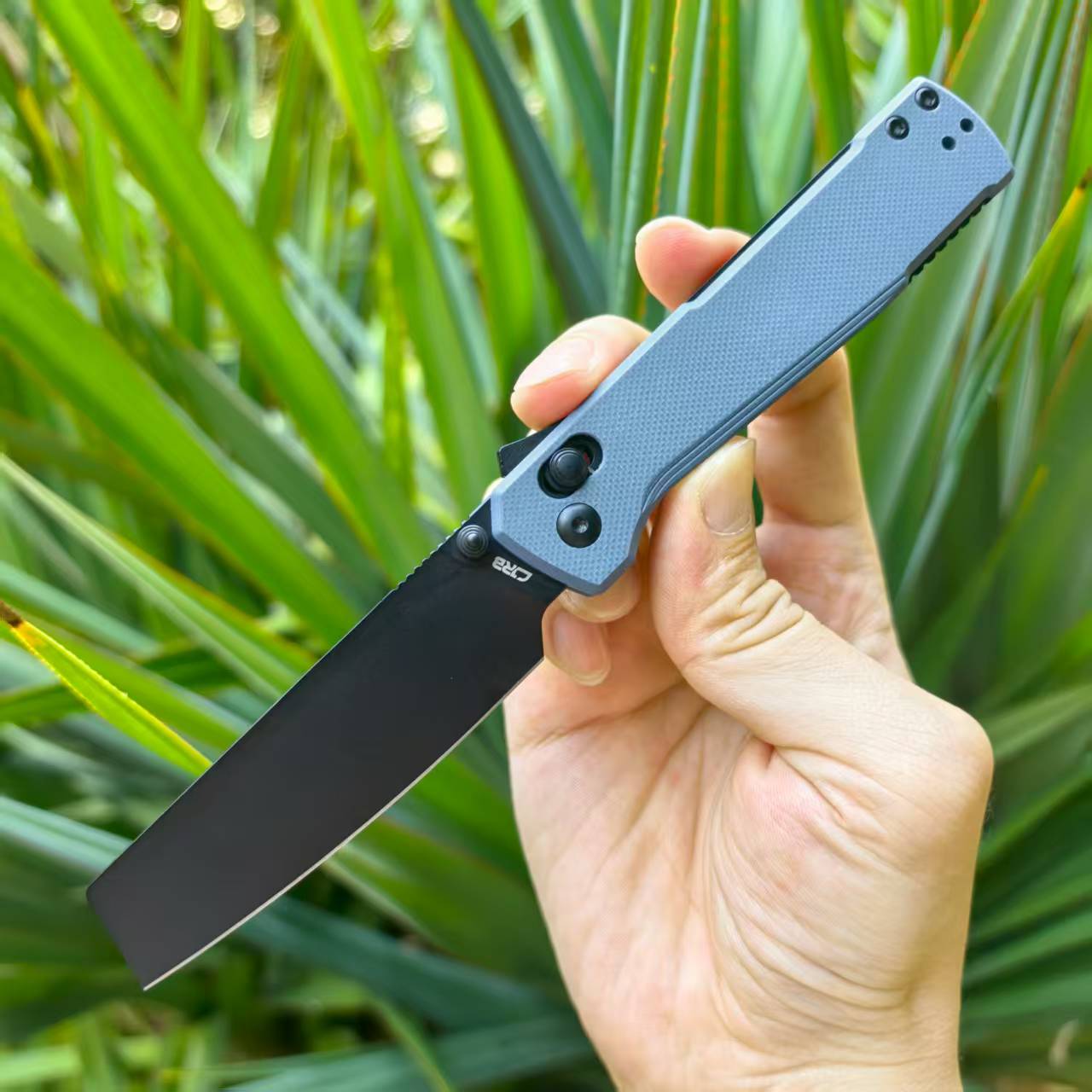CJRB  Prototype Breech J1968 AR-RPM9 Steel Blade G10 Handle Folding Knives