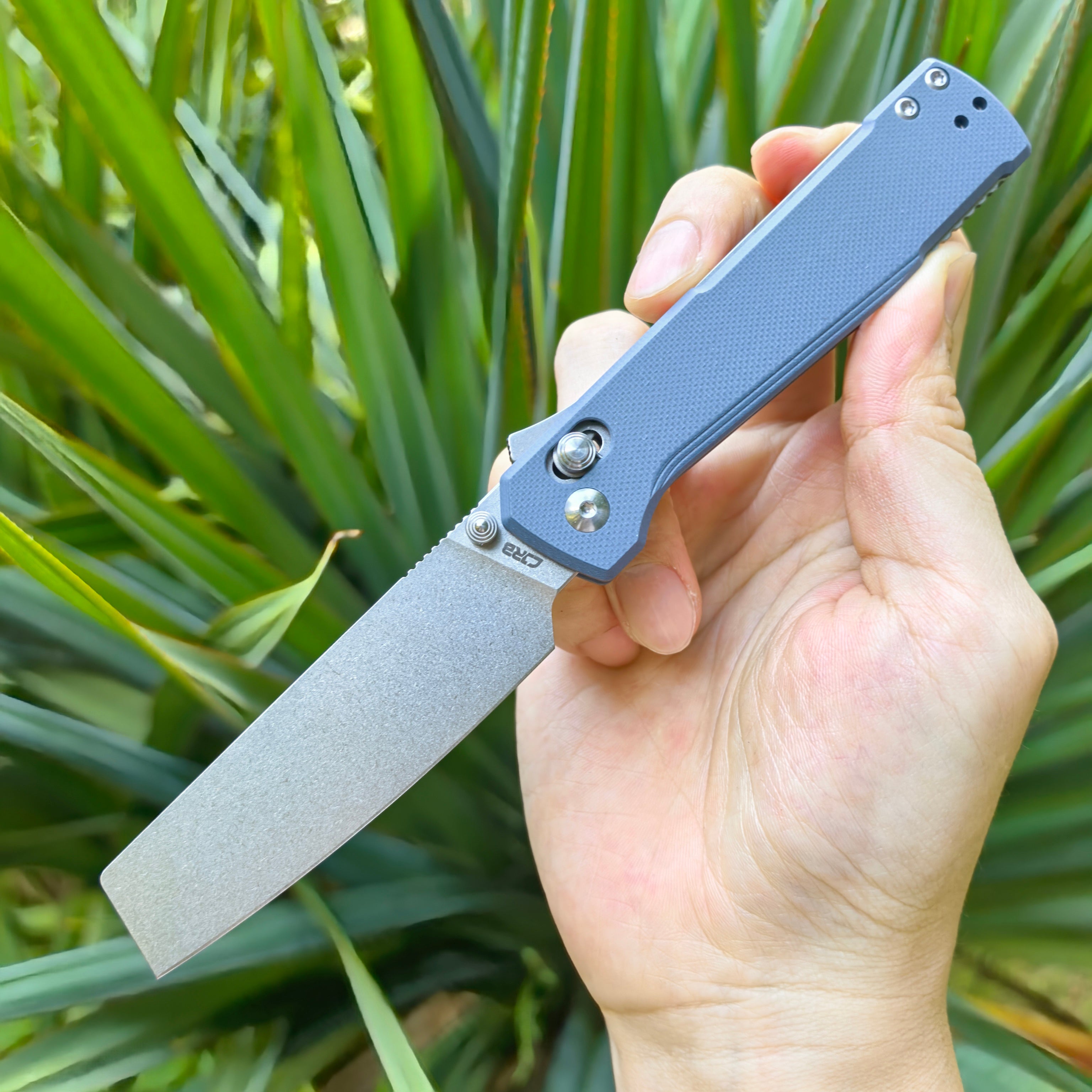 CJRB  Prototype Breech J1968 AR-RPM9 Steel Blade G10 Handle Folding Knives