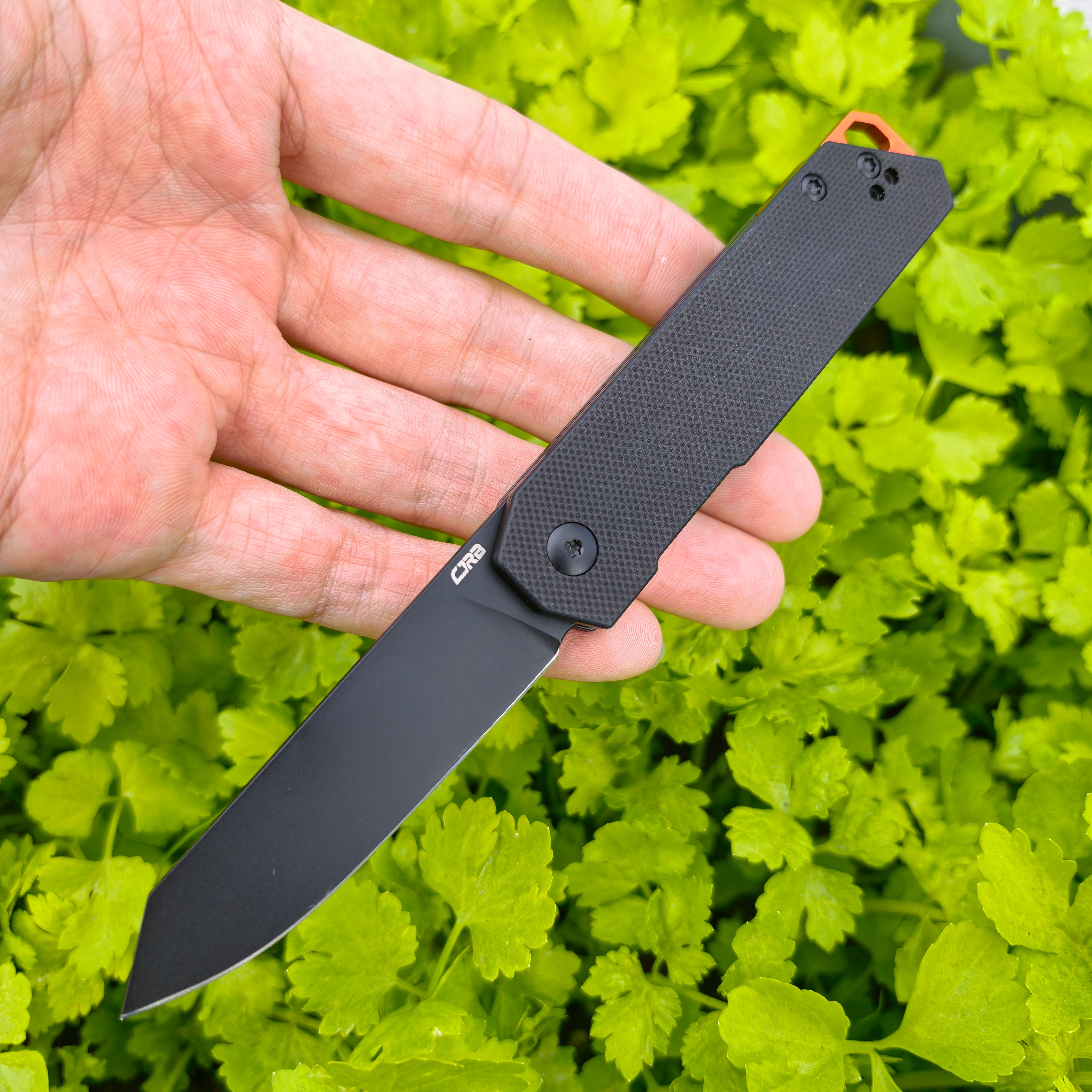 CJRB  Prototype Prep J1973 AR-RPM9 Steel Blade G10 Handle Folding Knives