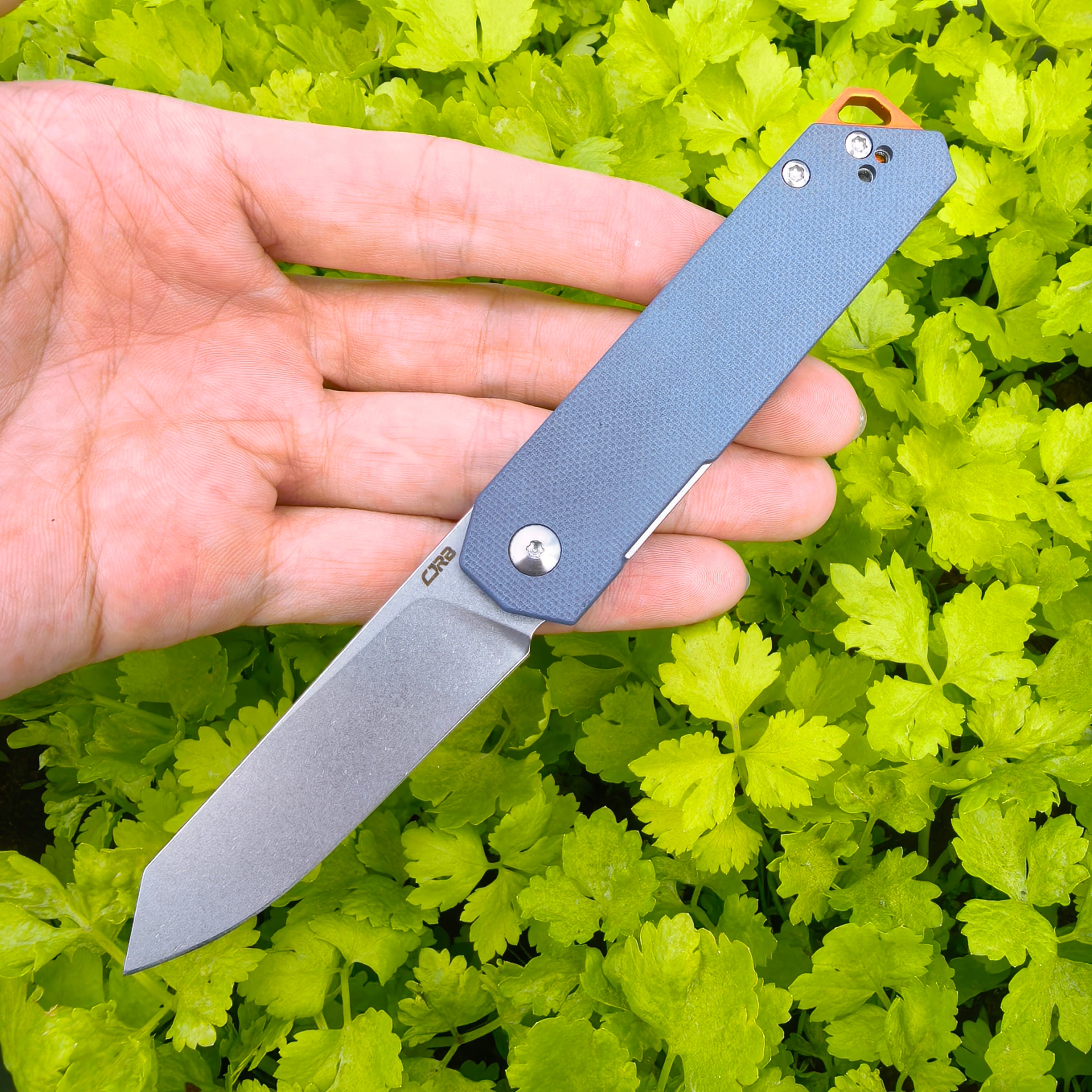 CJRB  Prototype Prep J1973 AR-RPM9 Steel Blade G10 Handle Folding Knives