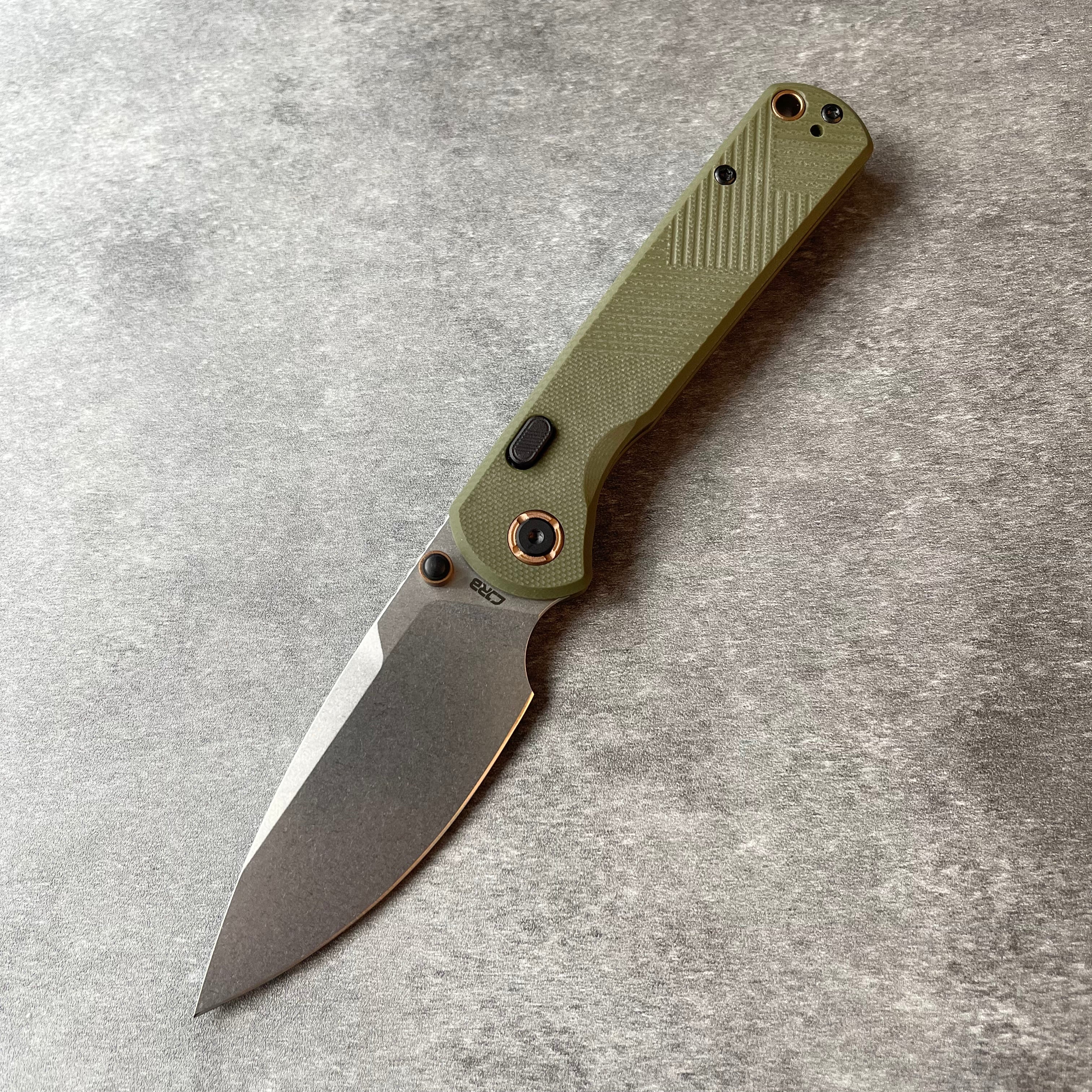 CJRB Latitude J1975 AR-RPM9 Steel G10 Handle Folding Knives(Prototype)