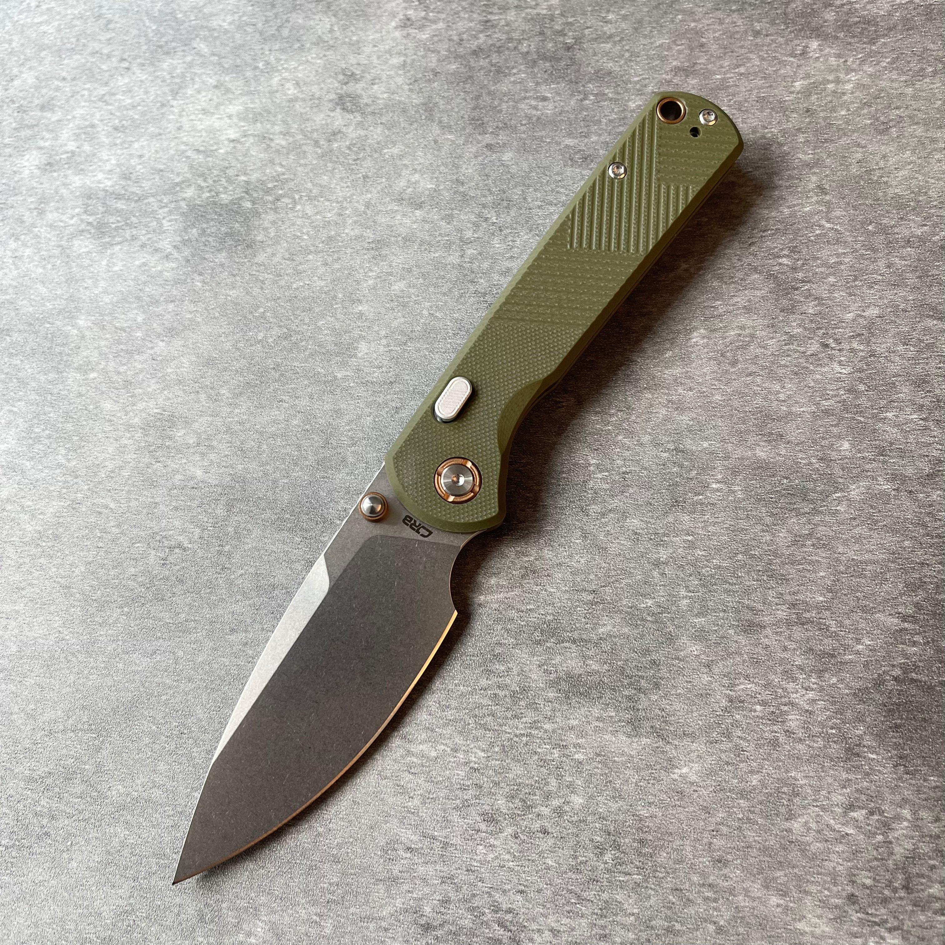CJRB Latitude J1975 AR-RPM9 Steel G10 Handle Folding Knives(Prototype)