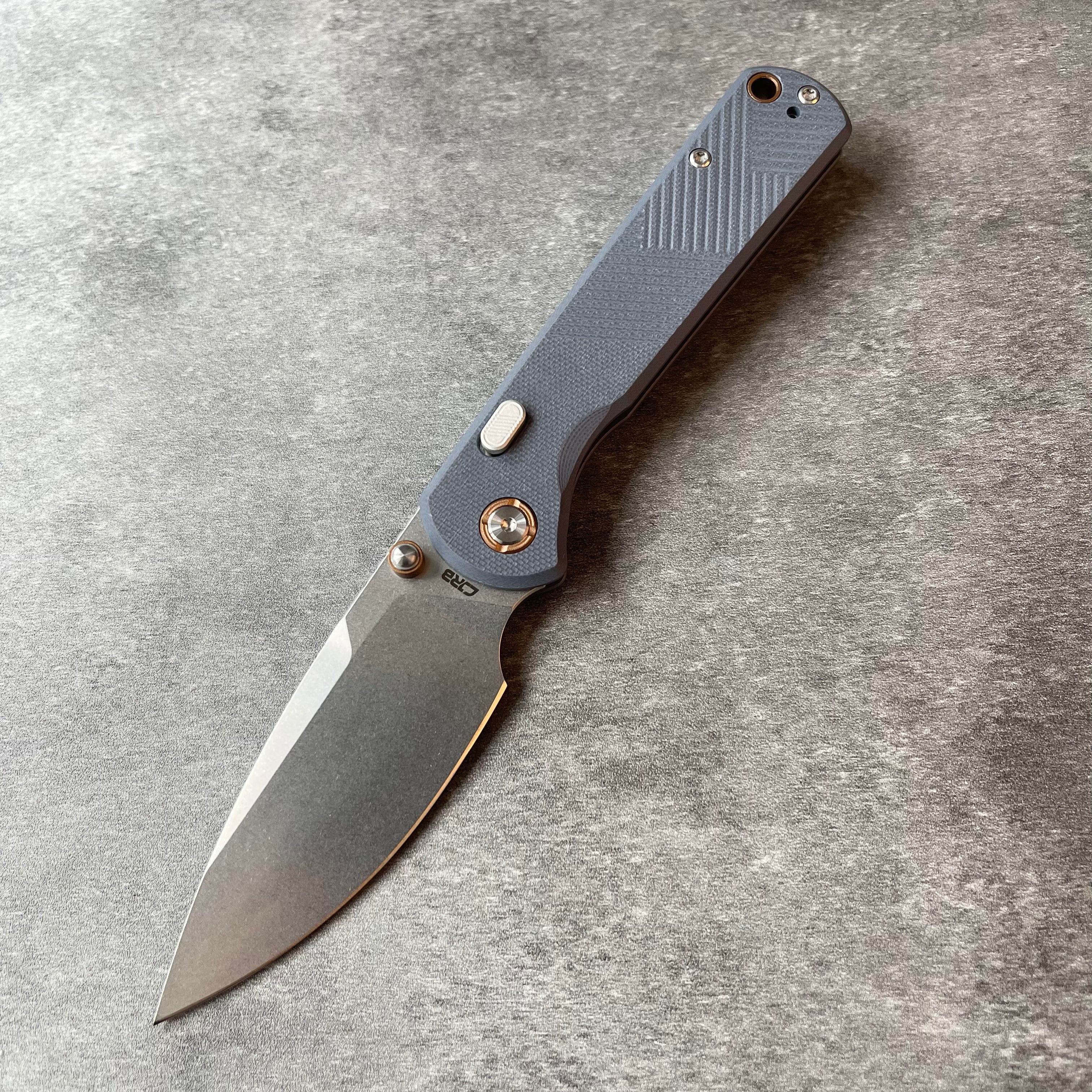 CJRB Latitude J1975 AR-RPM9 Steel G10 Handle Folding Knives(Prototype)