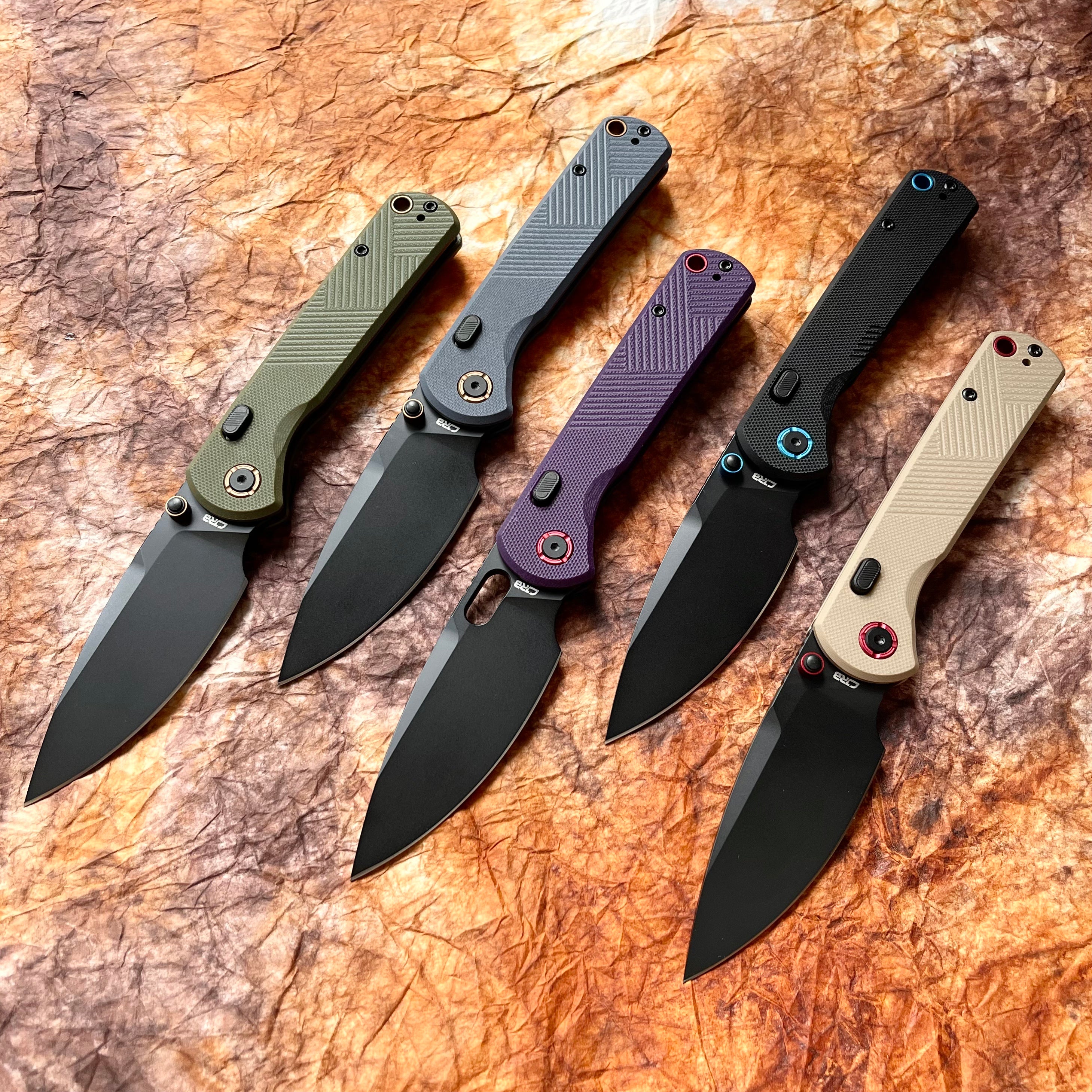 CJRB Latitude J1975 AR-RPM9 Steel G10 Handle Folding Knives(Prototype)