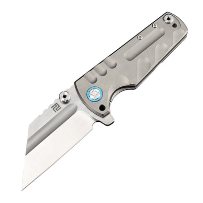 Artisan Cutlery Proponent ATZ-1820G S35VN Blade Titanium Handle Folding Knives - Grey (1820G-GYS)