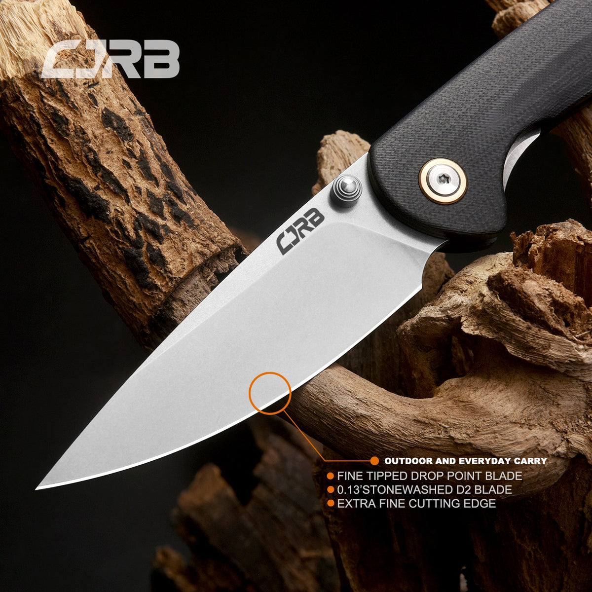 CJRB Feldspar J1912 Folding Knives | Free Shipping