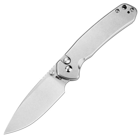 CJRB Pyrite J1925 AR-RPM9 Steel Blade Steel Handle Folding Knives - STEEL (J1925-ST)