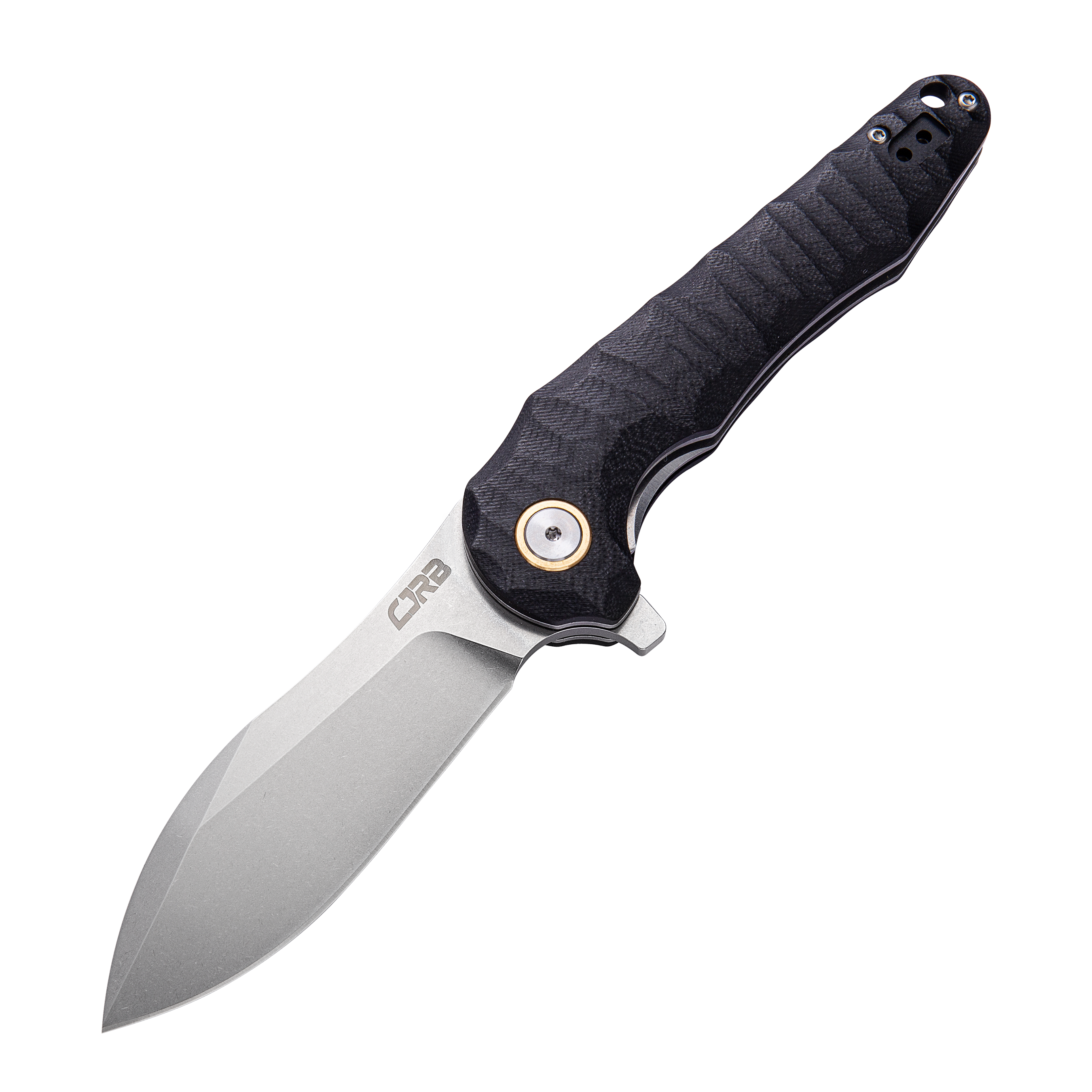 CJRB Mangrove J1910 D2/AR-RPM9 Blade G10(Contoured & CNC Pattern Texture) Handle Folding Knives