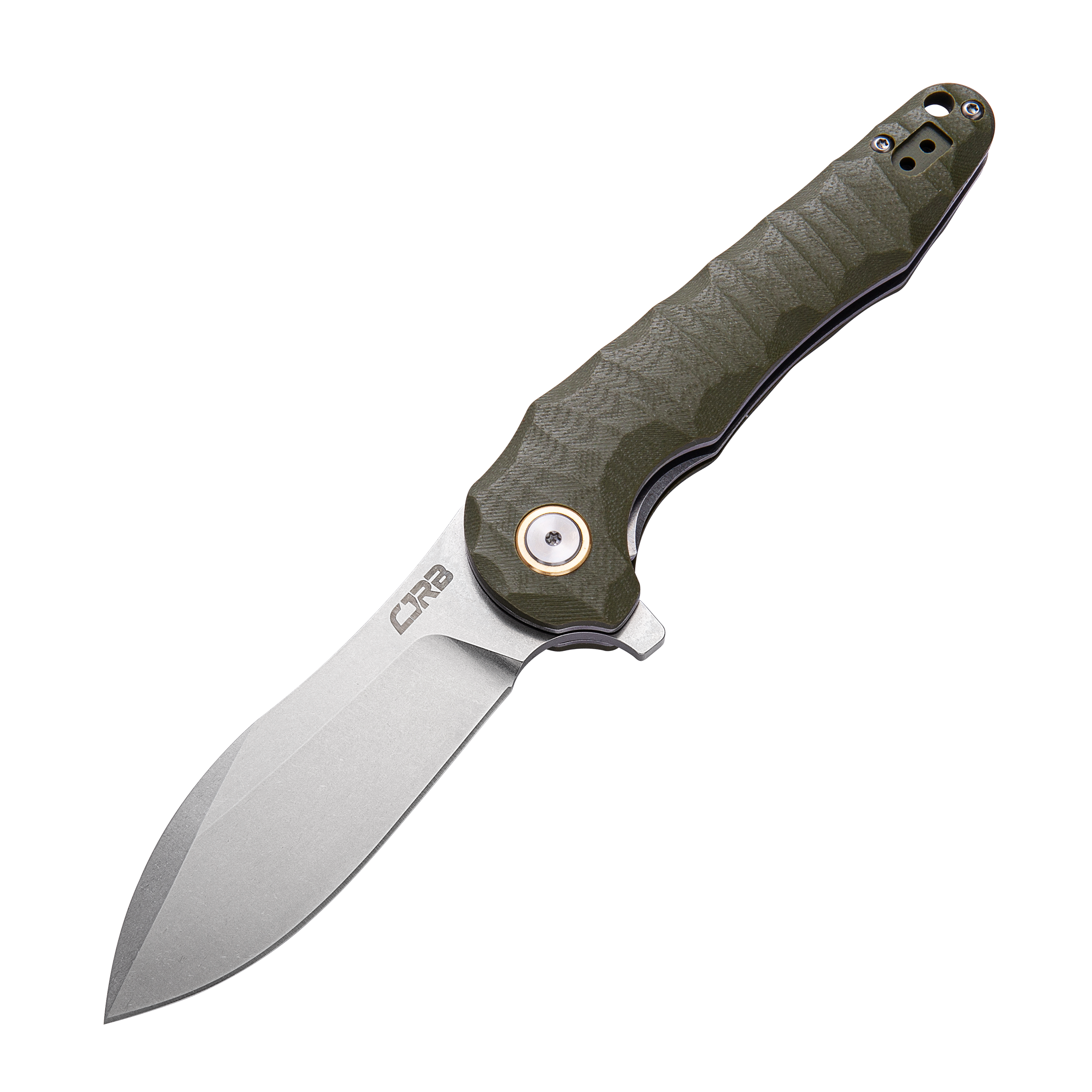 CJRB Mangrove J1910 D2/AR-RPM9 Blade G10(Contoured & CNC Pattern Texture) Handle Folding Knives