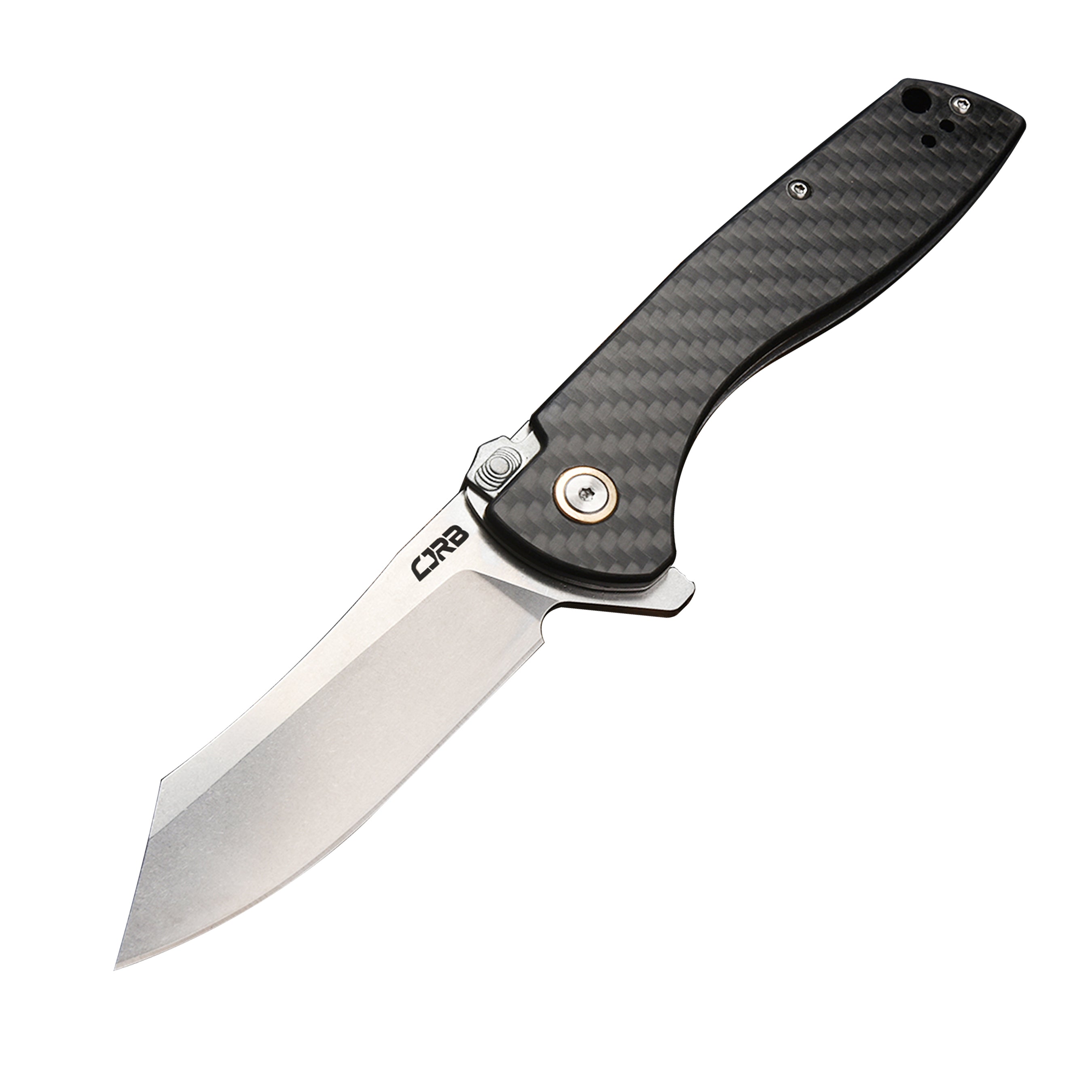 CJRB Kicker J1915 D2/AR-RPM9 Blade Carbon Fiber Handle Folding Knives