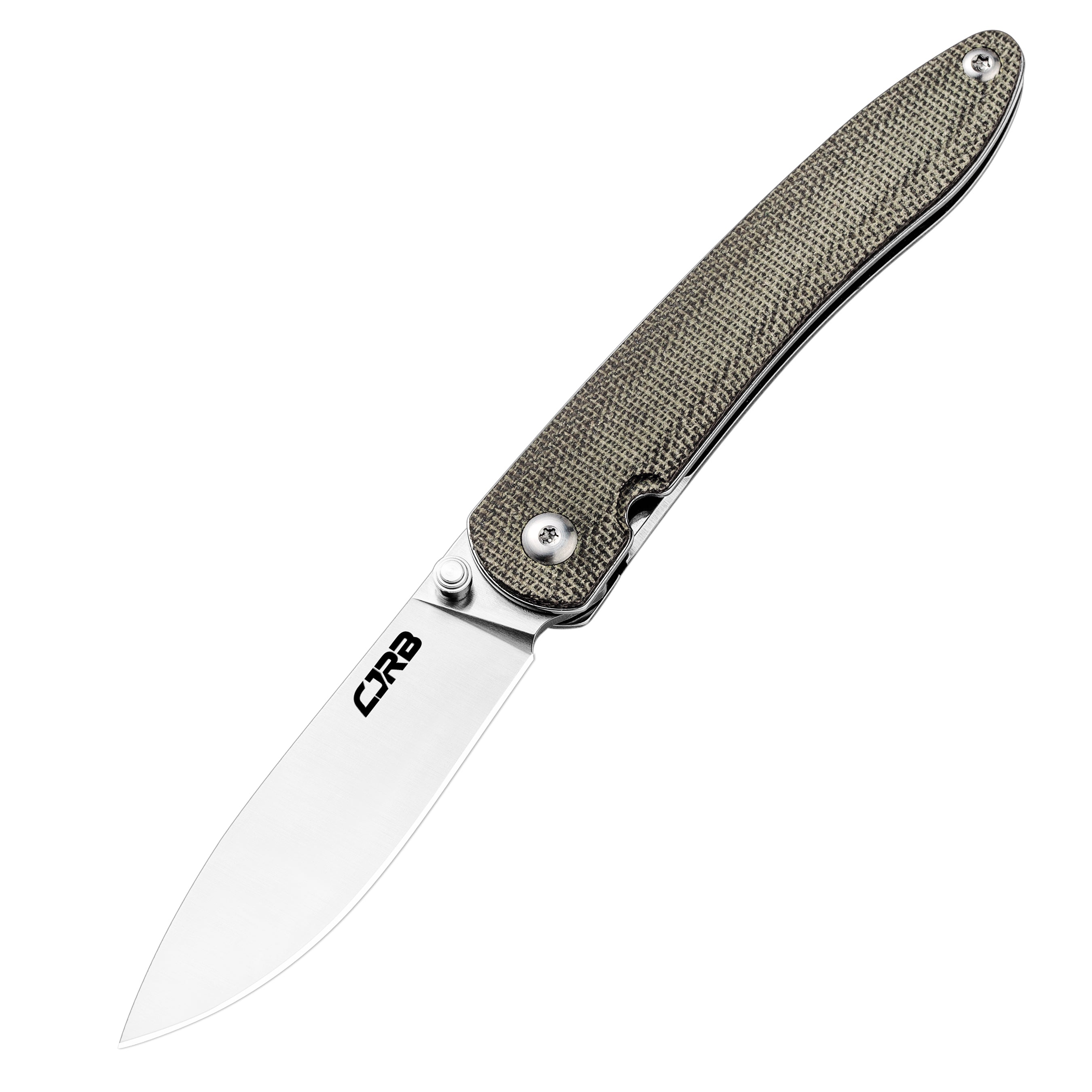 CJRB Ria J1917 AR-RPM9 Steel Blade Micarta Handle Folding Knives