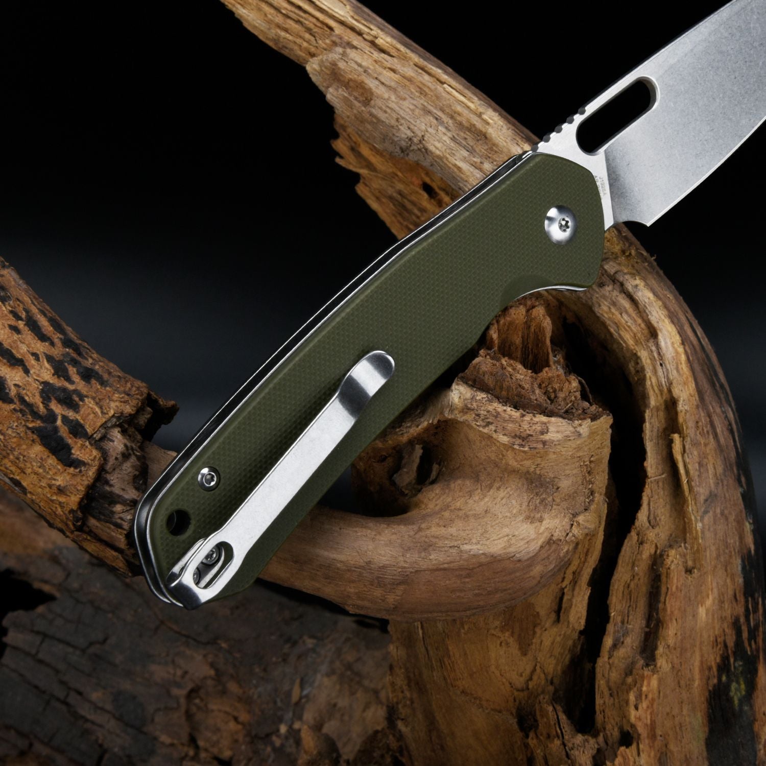 CJRB Pyrite-Alt Wharncliffe J1925A AR-RPM9 Steel Blade G10 Handle Folding Knives