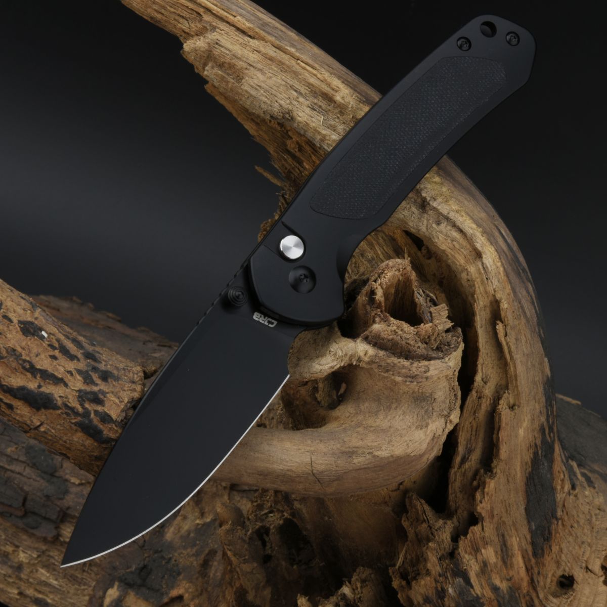 CJRB Pyrite J1925TI-BBK S35VN Blade Titanium And Micarta Handle Folding Knives(Limited Edition)