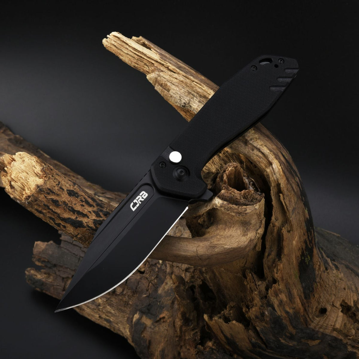 CJRB Riff J1928 AR-RPM9 Steel Blade Micarta And G10 Handle Folding ...